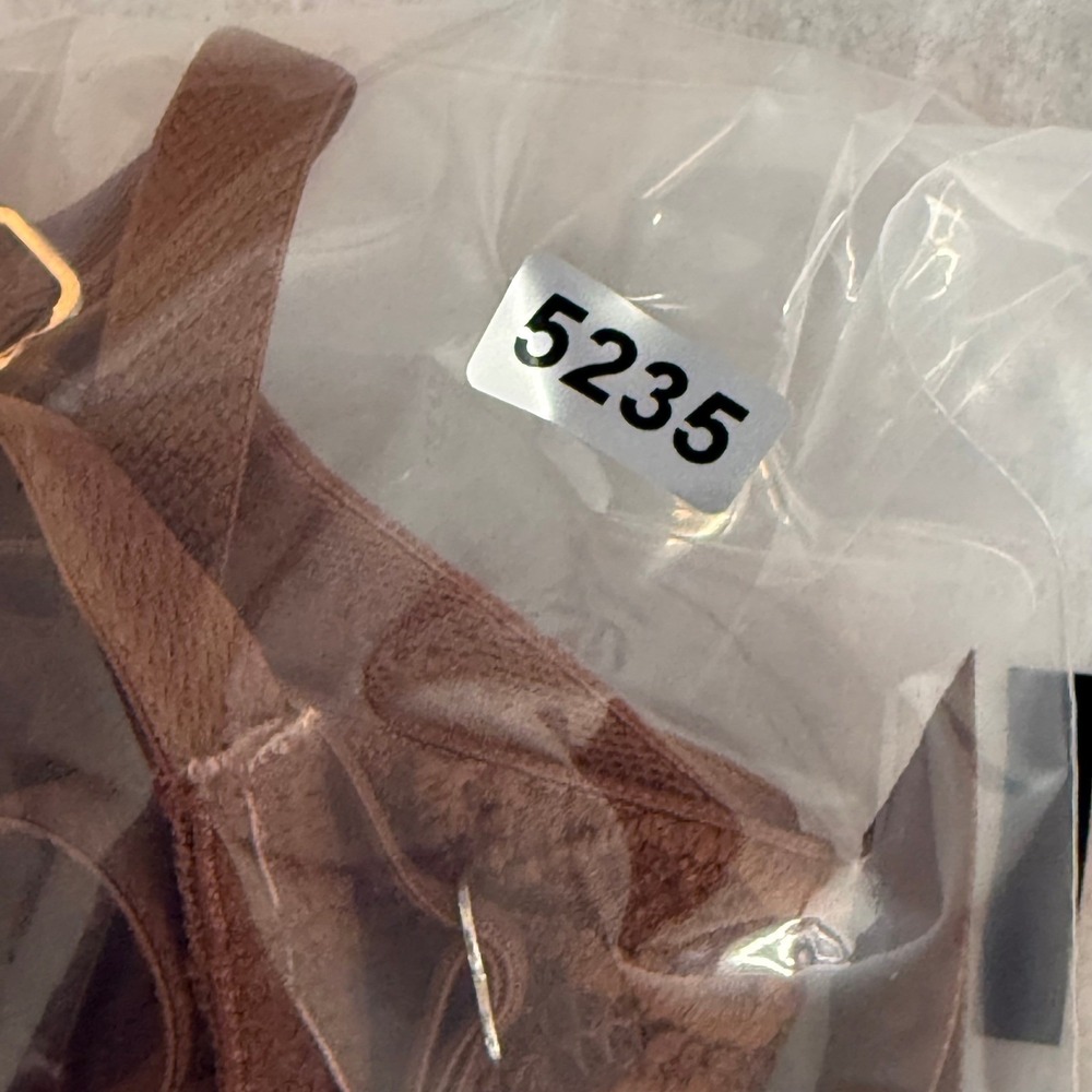 NWT Fredericks of Hollywood Jessica Lace Garter‎ Belt Brown S M - Picture 6 of 6